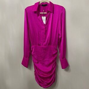 NWT Generation Love Kendra Fitted Shirt Dress